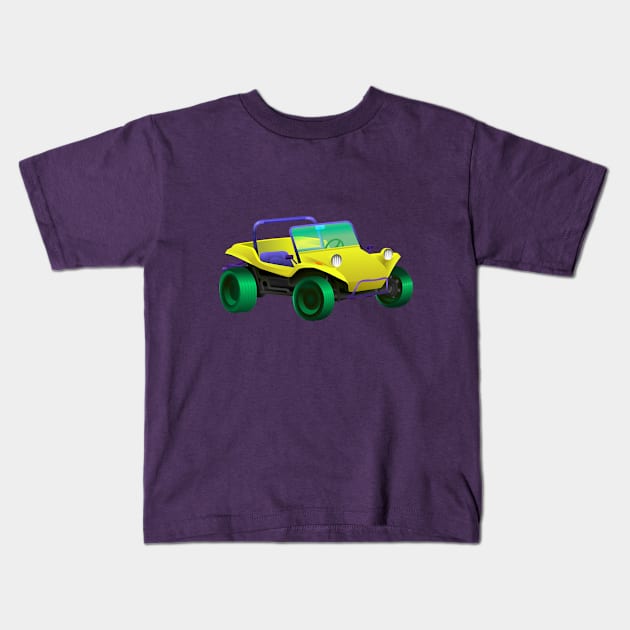 Beach Buggy Kids T-Shirt by cintrao